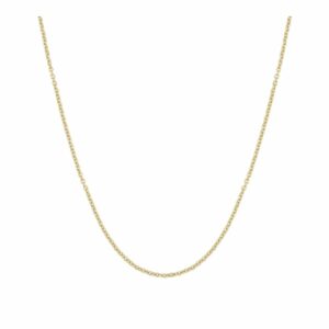 Cadena plata bañada en oro y plata rodiada