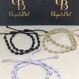 Pulsera de Nudos Ajustable para Hombre