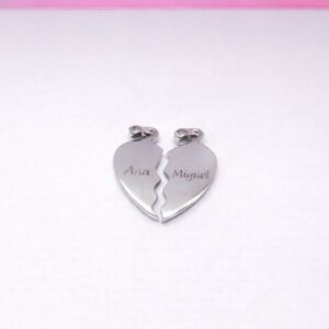 Corazón para dos plata