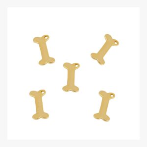 Charm tu mascota preferida plata bañada en oro